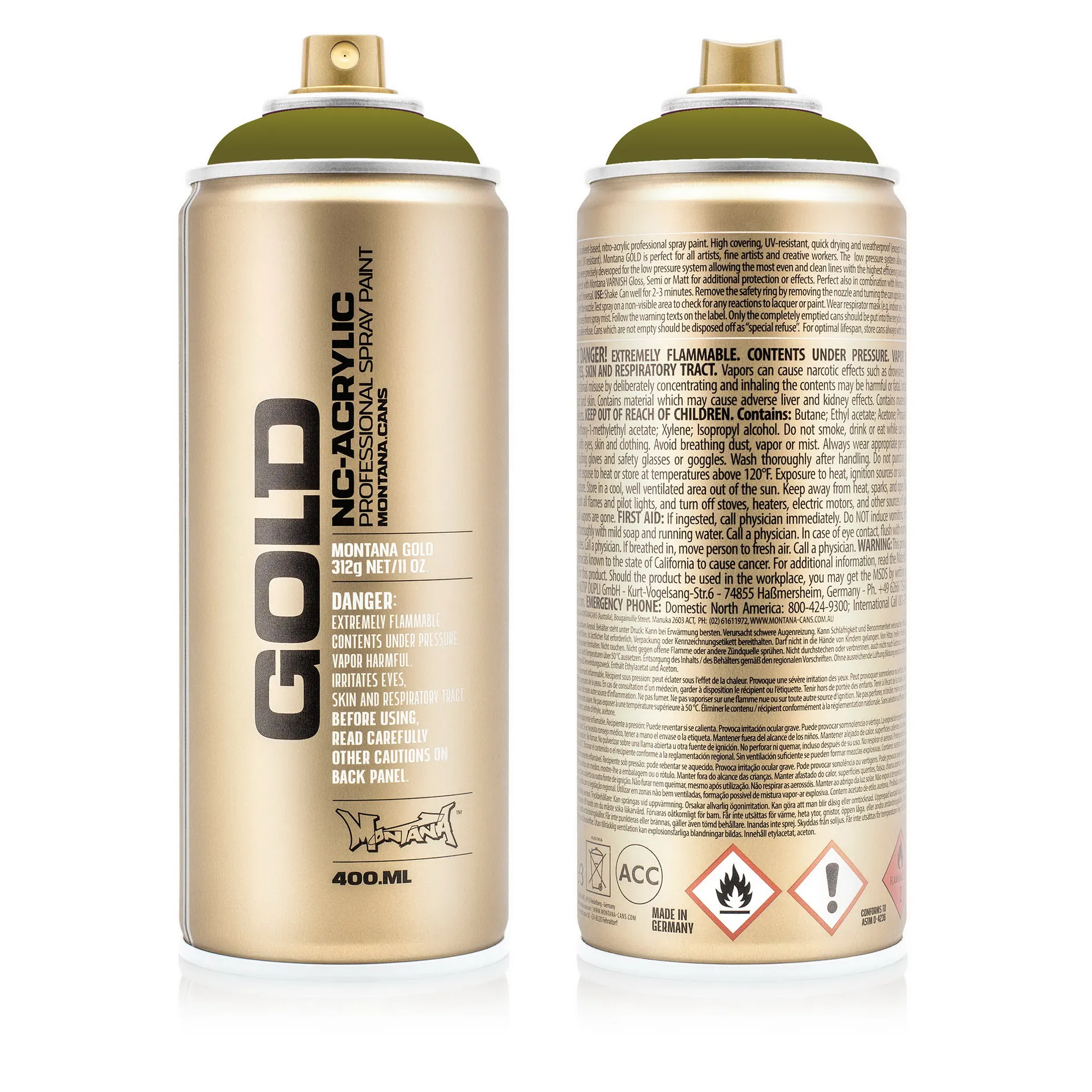 Краска GOLD камыш MONTANA CANS G1150