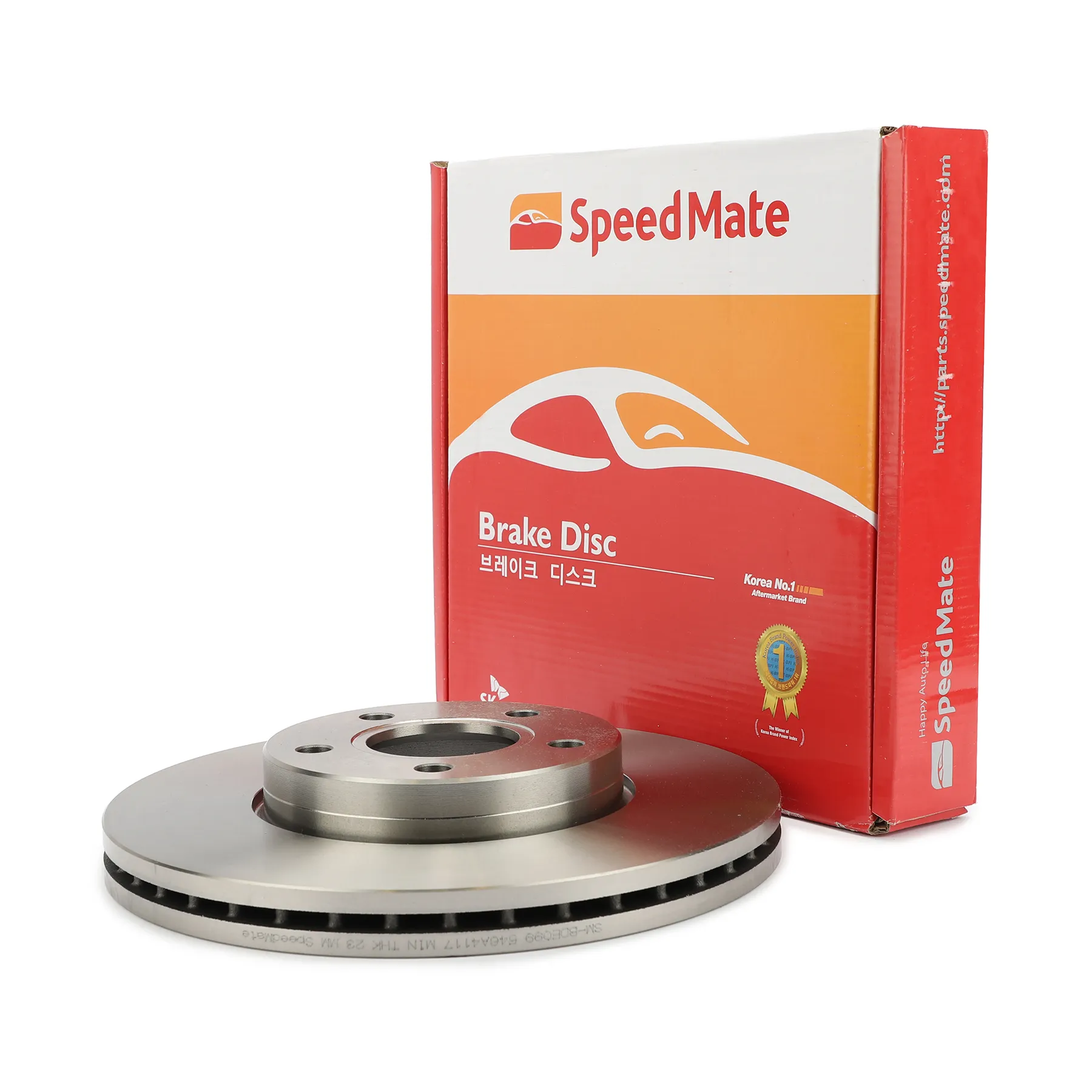 Диск тормозной передний FORD C-MAX,FOCUS II/VOLVO V50,S40 II,C70 II,C30 SPEEDMATE SM-BDE099