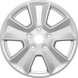 Диск литой R16 6.5J 5x114.3/66.1 ET50 КИК КС672 сильвер 64141