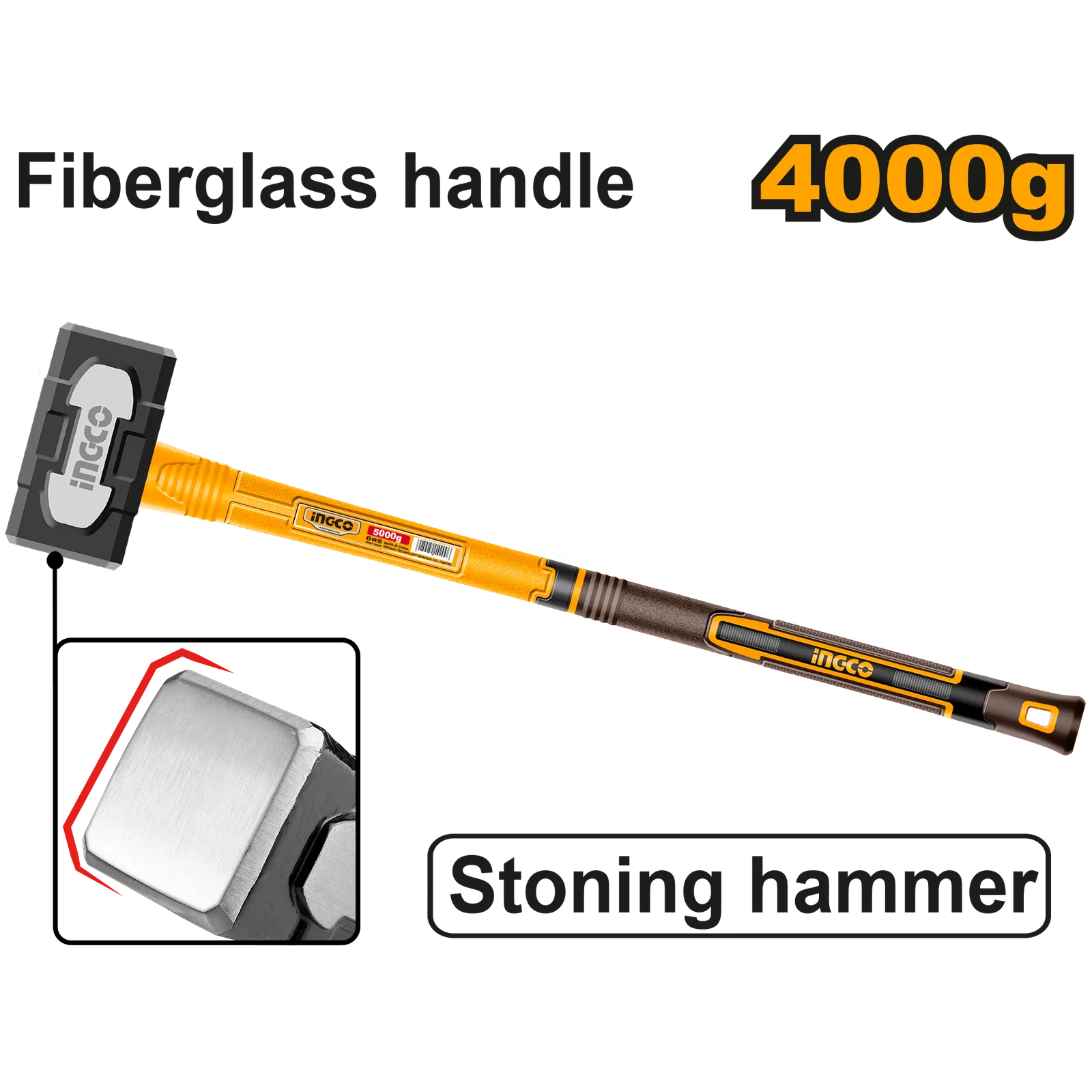 Кувалда 4 кг (4) INGCO HSTH83498