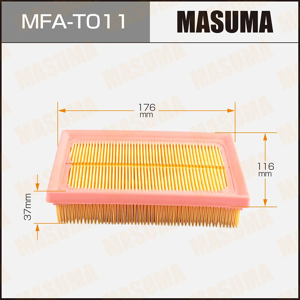 Фильтр воздушный TOYOTA AQUA MASUMA MFA-T011