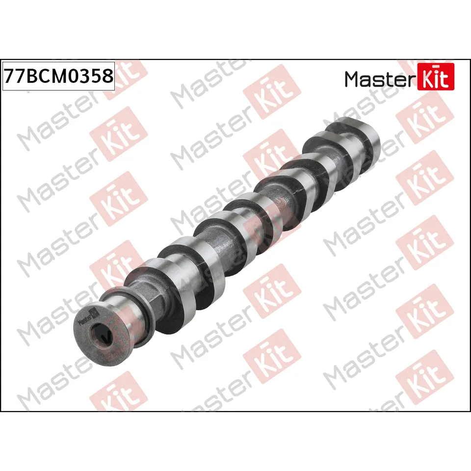 Распредвал (впуск) GENERAL MOTORS 1.2/1.4 X12XE/A12XER/A14XER/Z12XE/Z12XEP/Z14XEL/Z14XEP MASTERKIT 77BCM0358