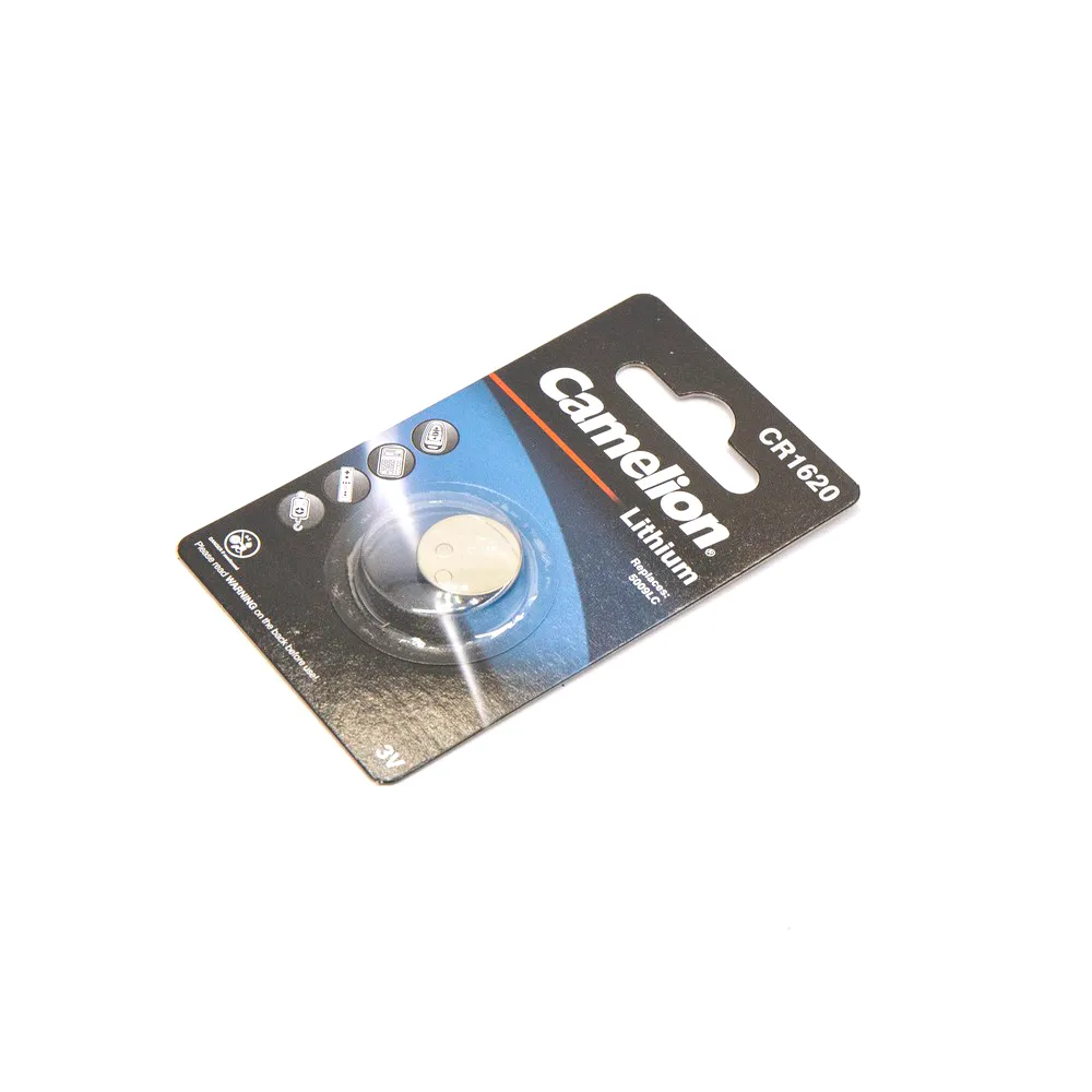 Батарейка литиевая Camelion CR1620-BP1 3V (1 шт) CR1620-BP1