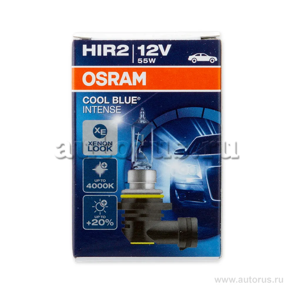 Лампа 12V HIR2 55W PX22d OSRAM COOL BLUE INTENSE 1 шт. картон 9012CBI