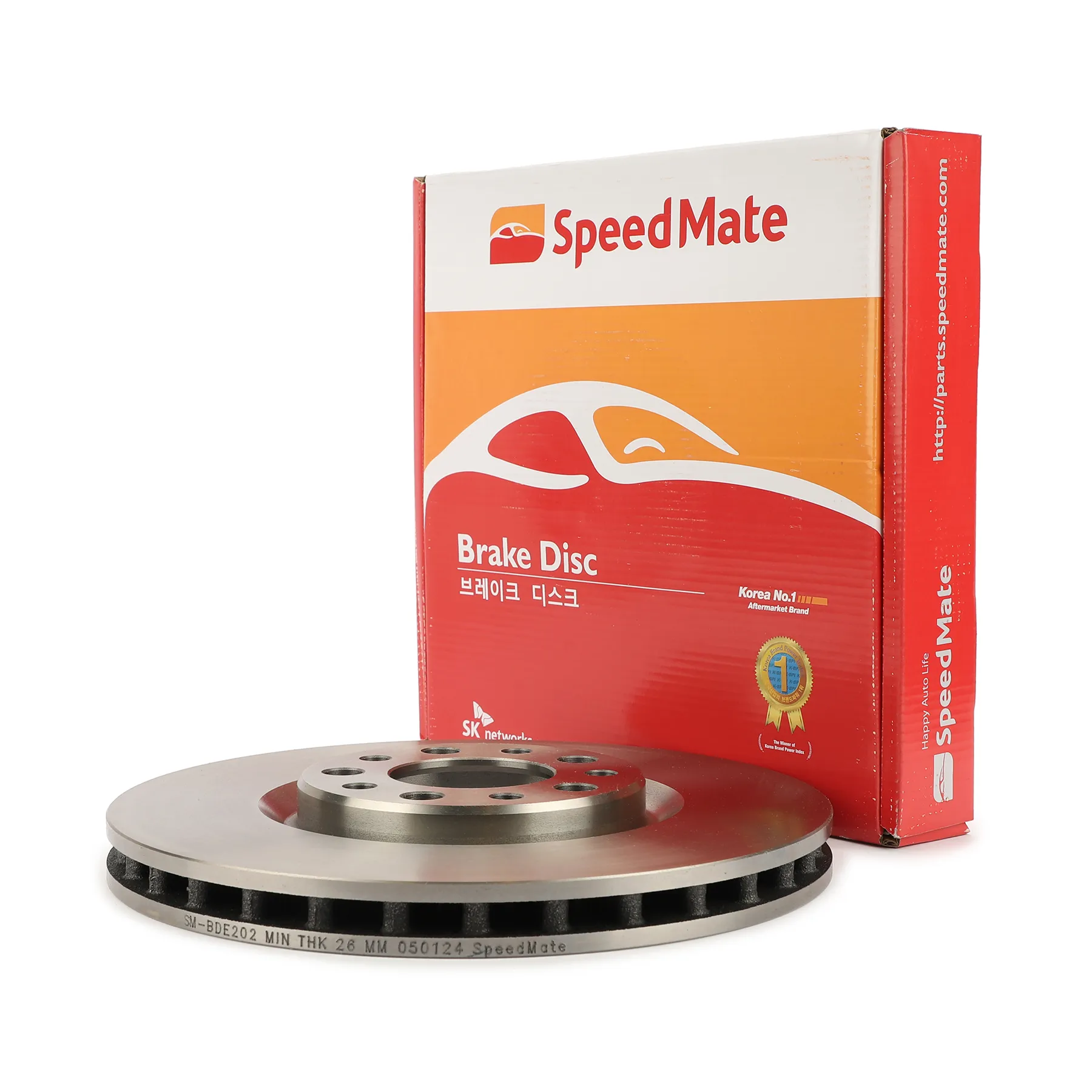 Диск тормозной передний ALFA ROMEO 159,BRERA,SPIDER SPEEDMATE SM-BDE202
