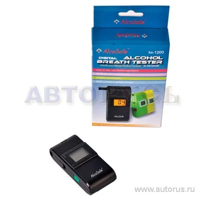 Алкометр персональный с ЖК-дисплеем 0,0-1,9 BAC AlcoSafe KX-1200