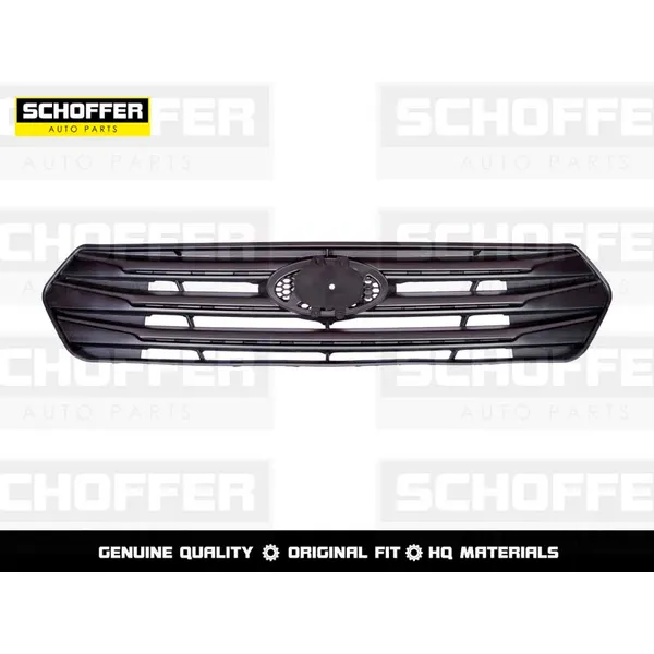 Решетка радиатора черно-серая Hyundai Creta 16-20 SHF02710
