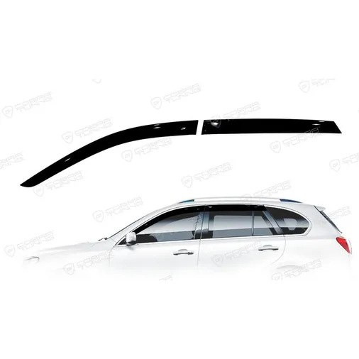 Дефлектора на окна Haval H8 5d 2015EuroStandard деф.окон Cobra Tuning HE60315