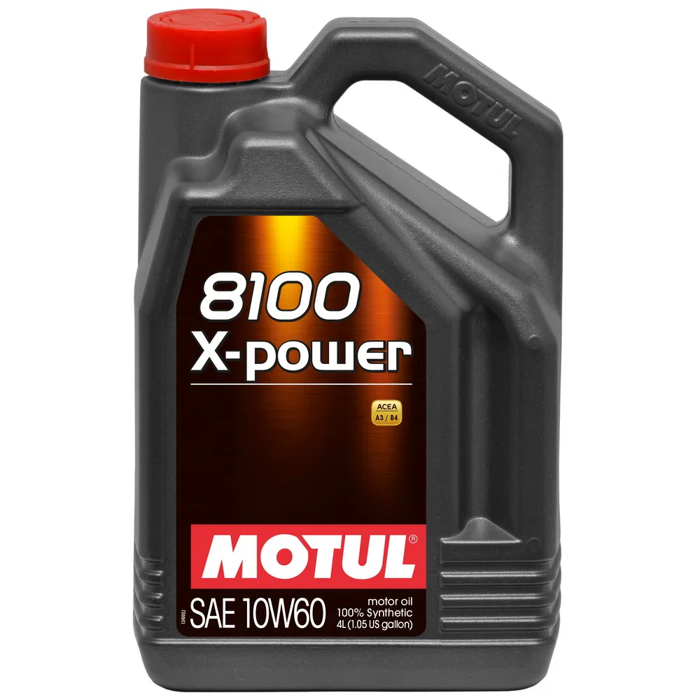 Масло моторное Motul 8100 X-Power 10W-60 синтетическое 4 л 106143
