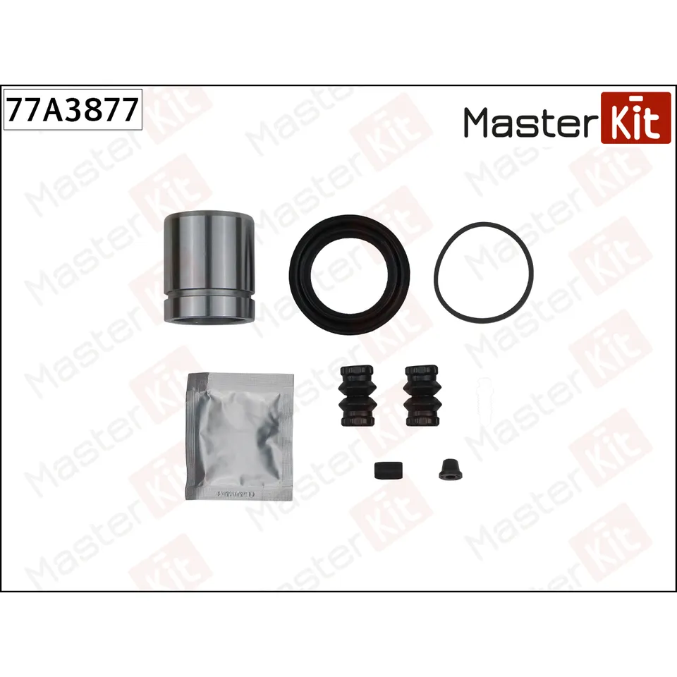 Ремкомплект тормозного суппорта + поршень OPEL COMBO 10-01- MASTERKIT 77A3877