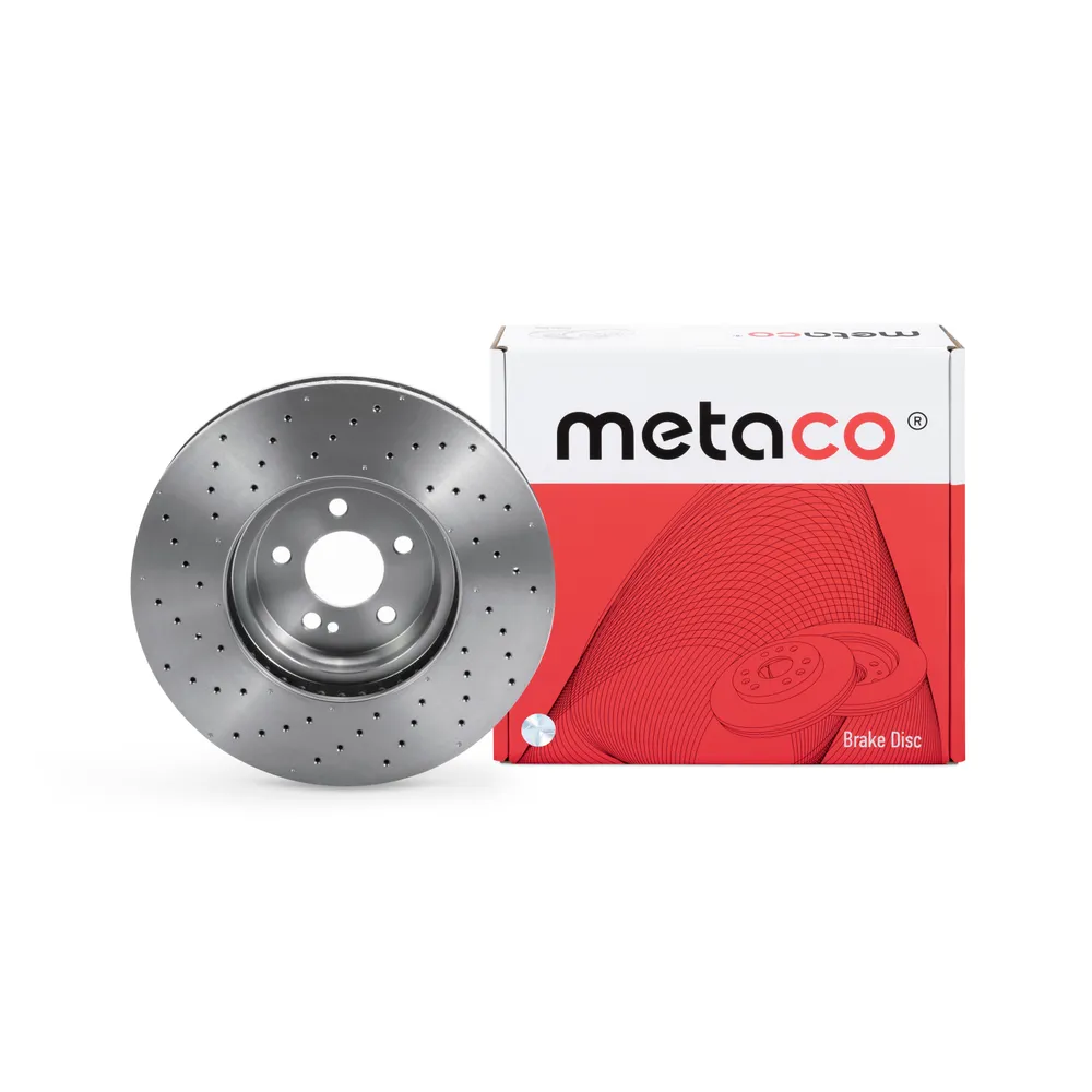 Диск тормозной передний вентилируемый METACO 3050619
