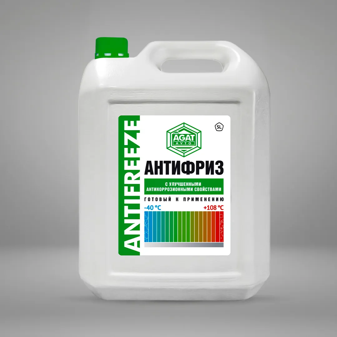 Антифриз А40 зеленый (канистра) 10 кг. SL1004