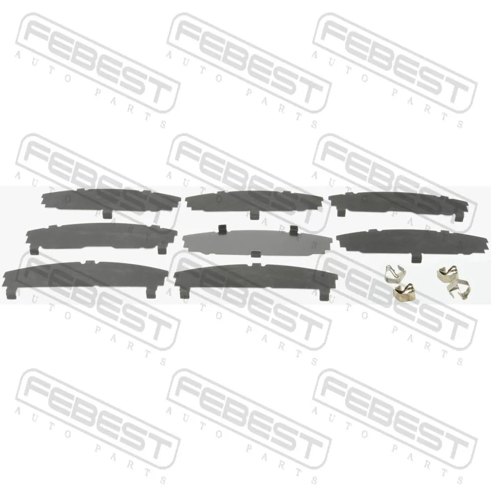 Монтажный комплект для дисковых колодок FEBEST 0103-ACA30F