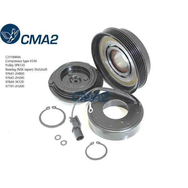 Муфта в сборе VS16 5PK120 (NSK подшипник) 976412H000 976432H240 CMA2 C21184MA