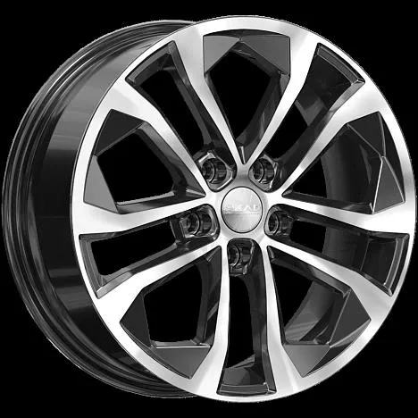 Диск литой R17 7J 5x114.3/60.1 ET35 СКАД Тукан Алмаз 4080205