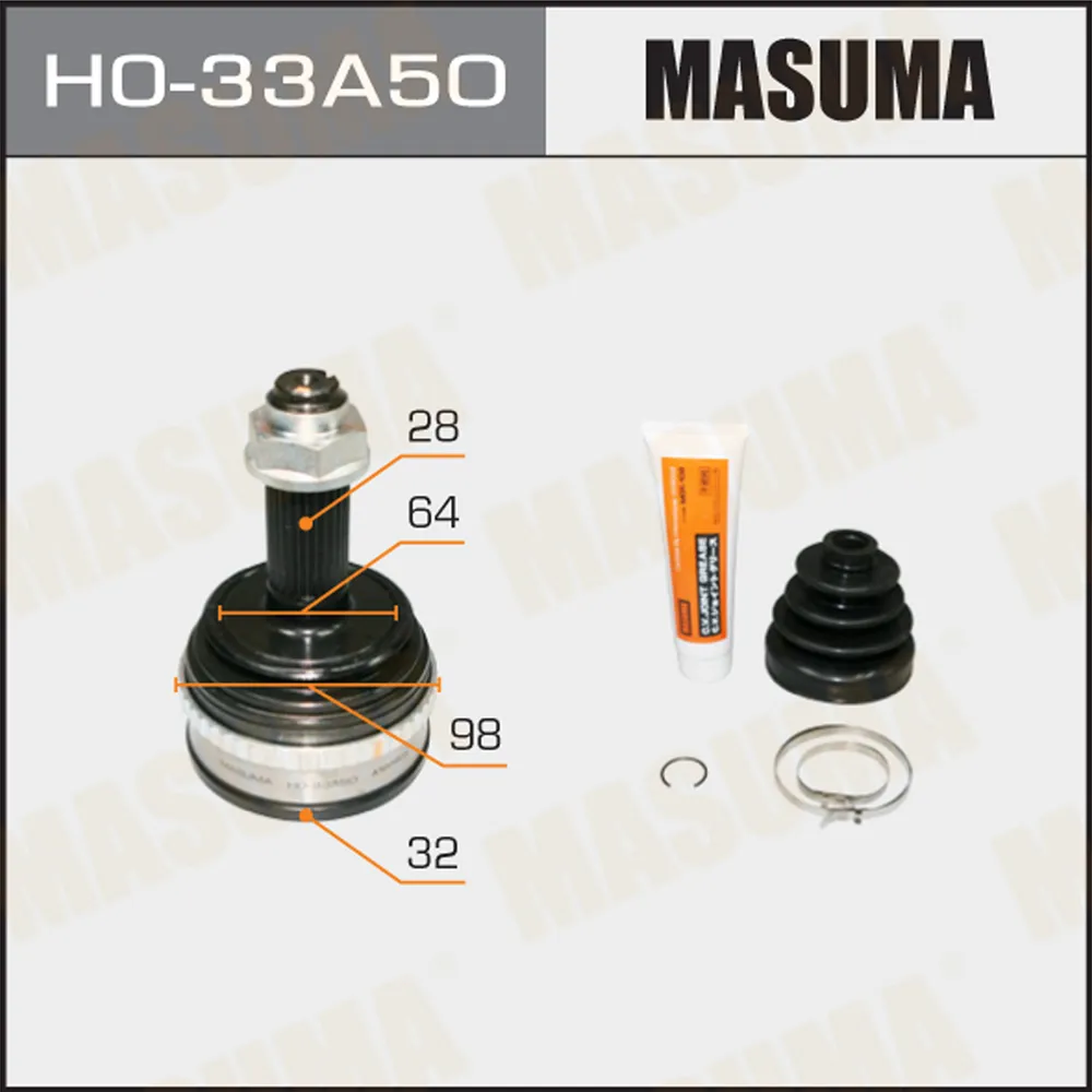 ШРУС HONDA ACCORD MASUMA HO-33A50