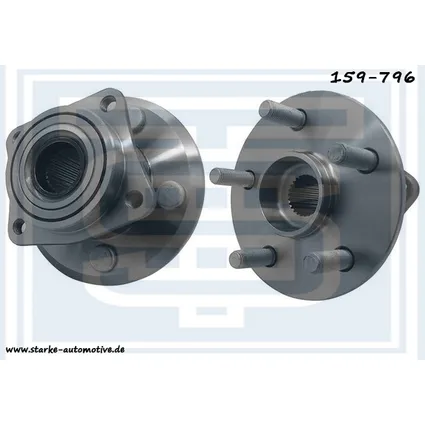 Ступица задняя TOYOTA AVENSIS (T25) 1,8 --11.2008 STARKE 159-796