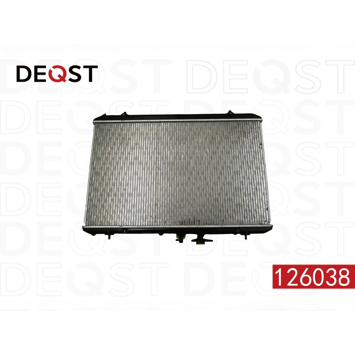 Радиатор охлаждения двигателя TOYOTA HIGHLANDER II 073.5 DEQST 126038