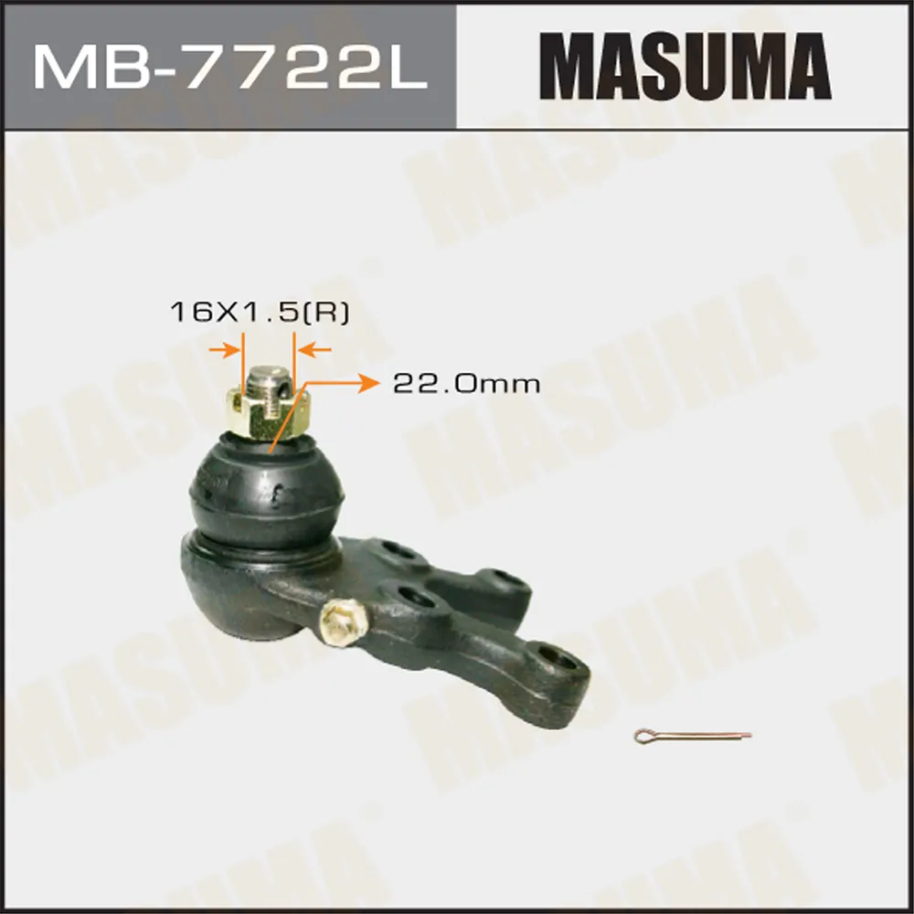 Опора шаровая MASUMA MB-7722L
