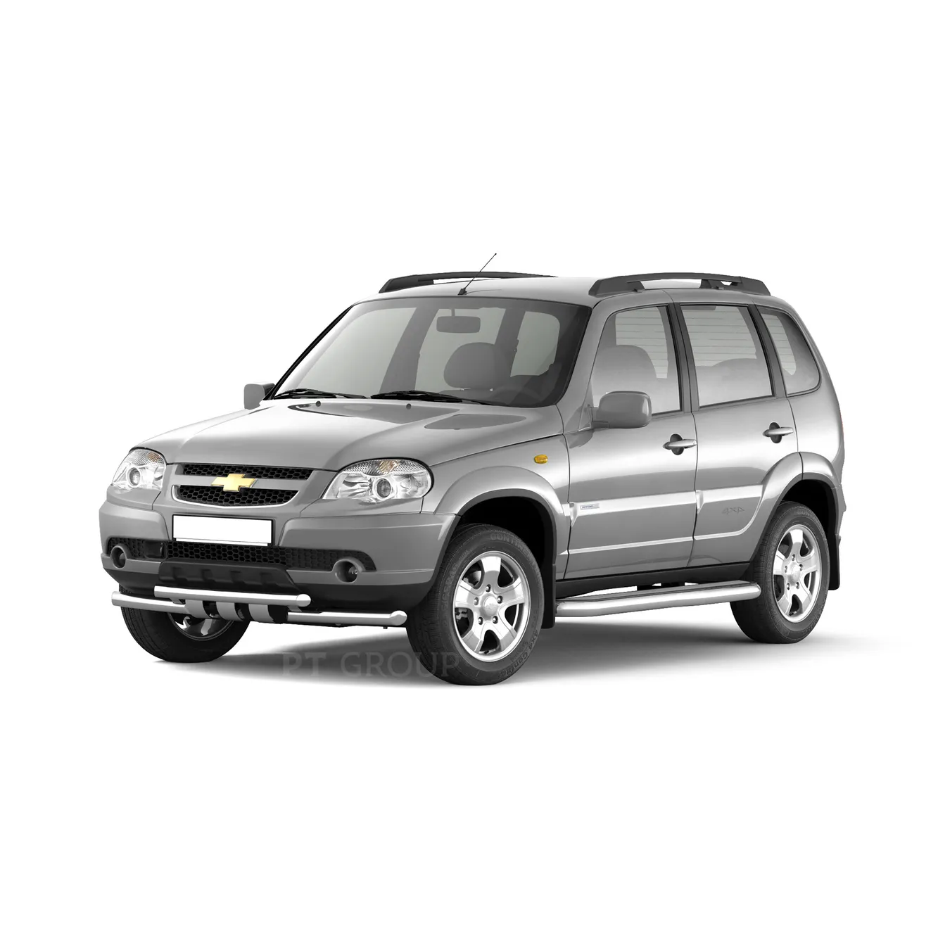 Рейлинг (Черный муар) Комфорт Chevrolet Niva 2002-2020, Lada Niva 2020- PT GROUP 02010602