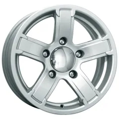 Диск литой R15 6.5J 5x139.7/95.3 ET40 КИК Ангара сильвер A5730