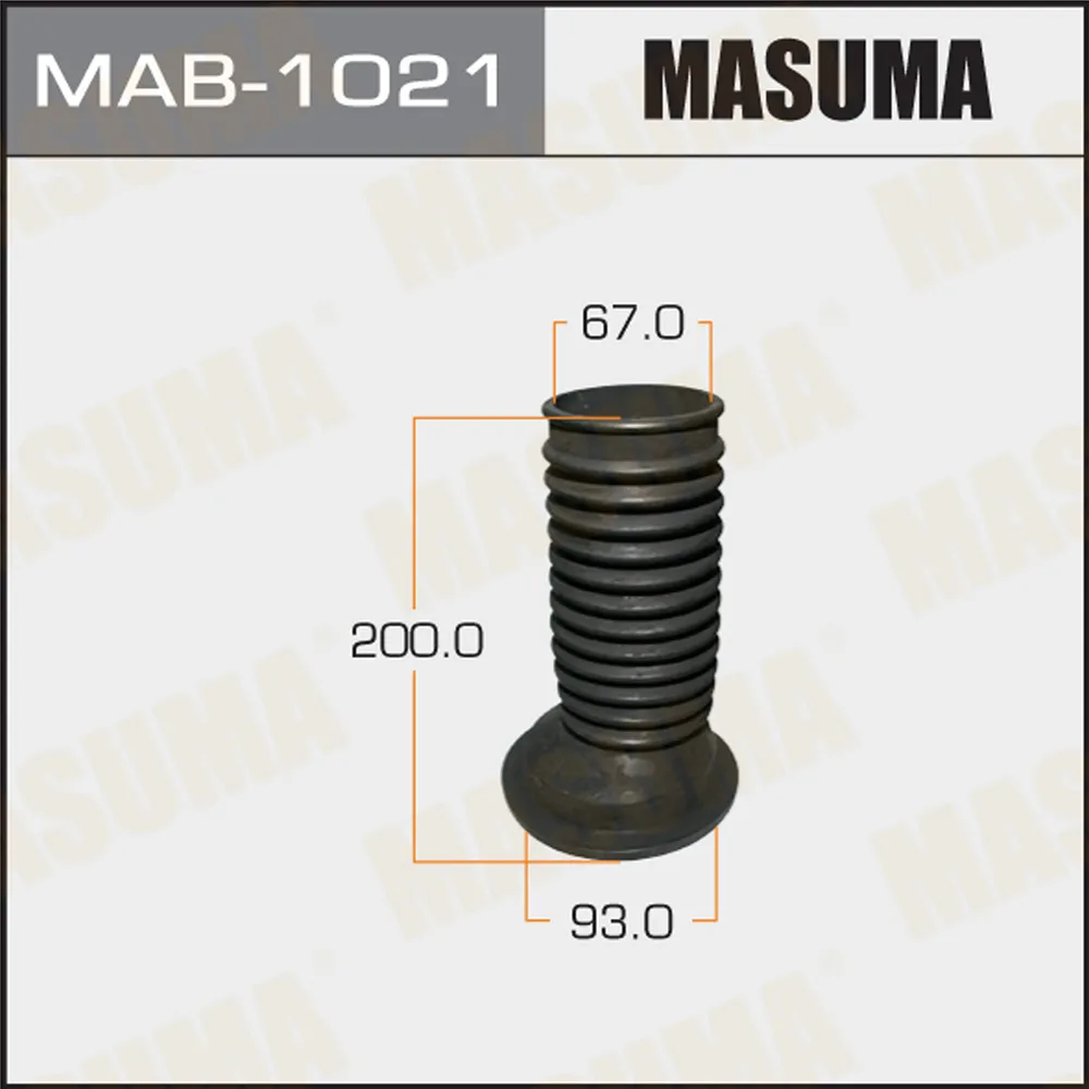 Пыльник амортизатора TOYOTA ALLEX MASUMA MAB-1021