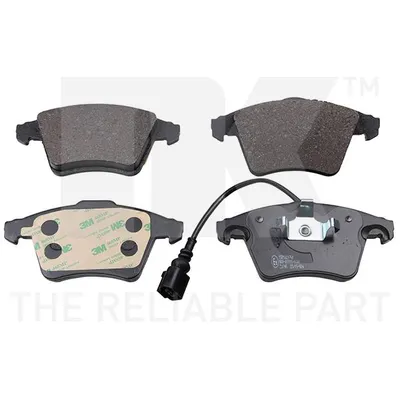 Колодки тормозные передние VW T5, T6 04- 16 NK 224761