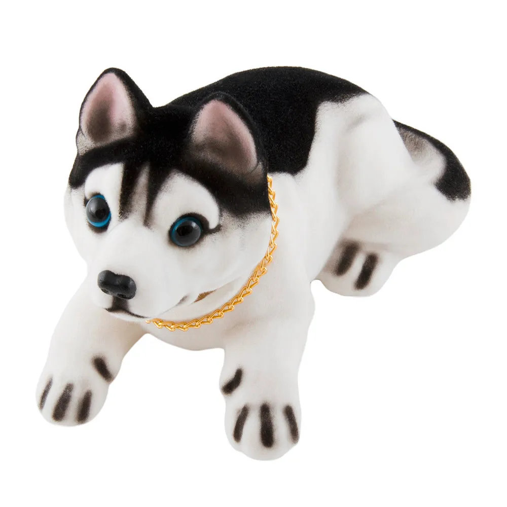 Игрушка Собака большая в машину с освежителем, Яблоко Хаски SKYWAY S04201002