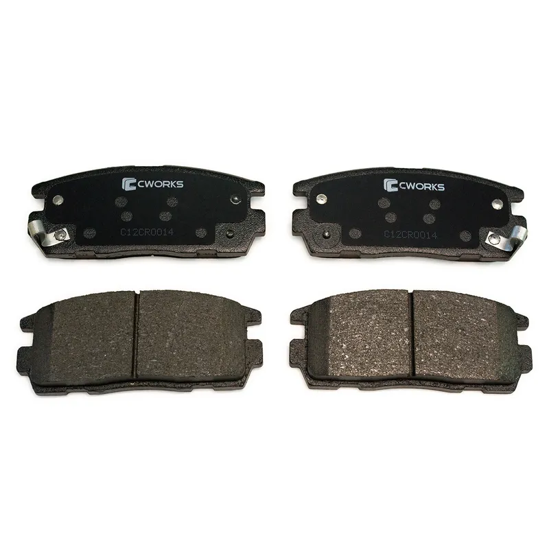 Тормозные колодки задние (Low Metallic) CWORKS C12CR0014