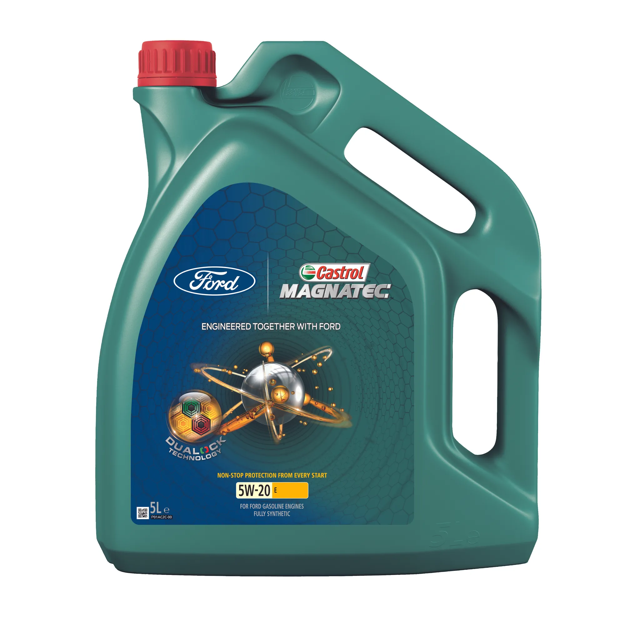 Масло моторное FORD Castrol Magnatec E 5W-20 синтетическое 5 л 15D633