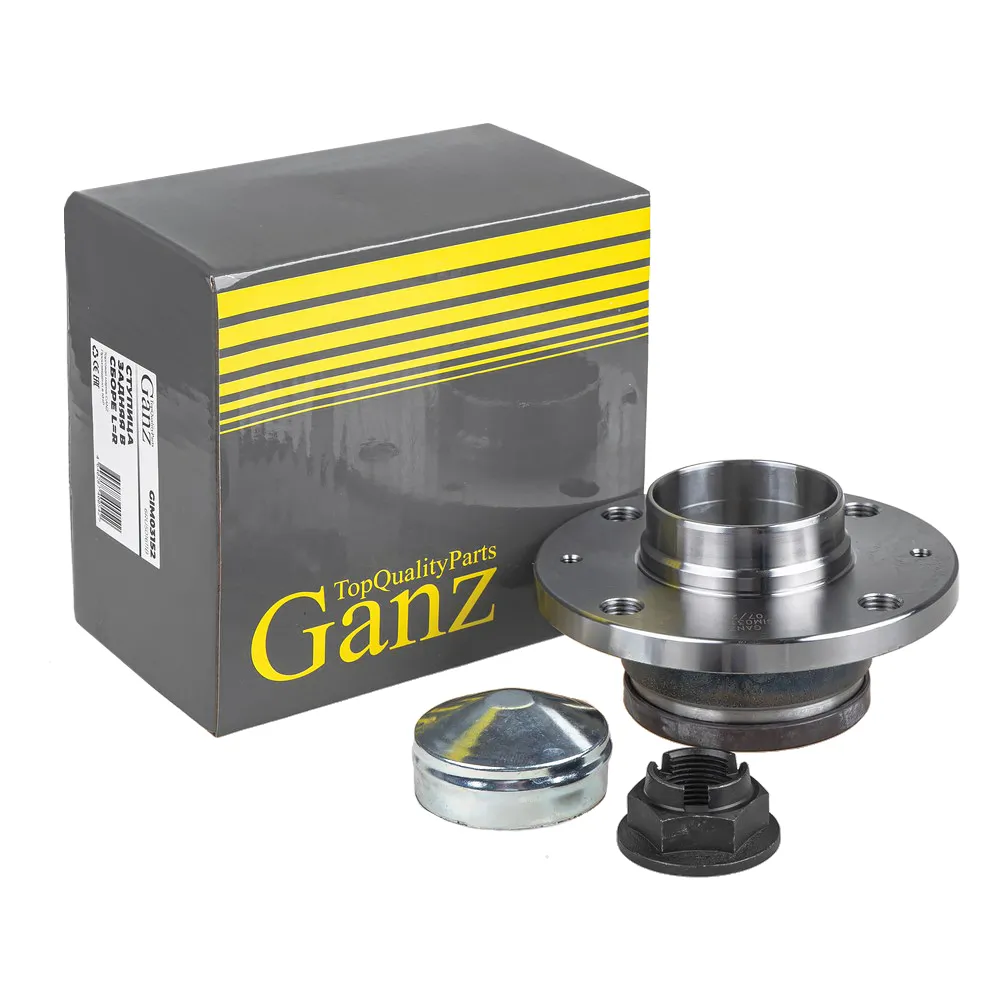 Ступица задняя в сборе L=R (c ABS) OPEL Corsa D  06-> GANZ GIM03130