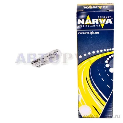 Лампа 12V W1,2W 1,2W NARVA Standard 1 шт. картон 17037