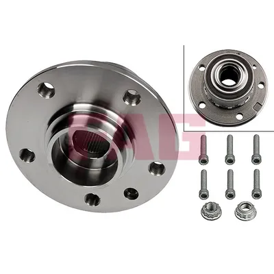 Ступица с подшипником VW FAG 713 6106 50