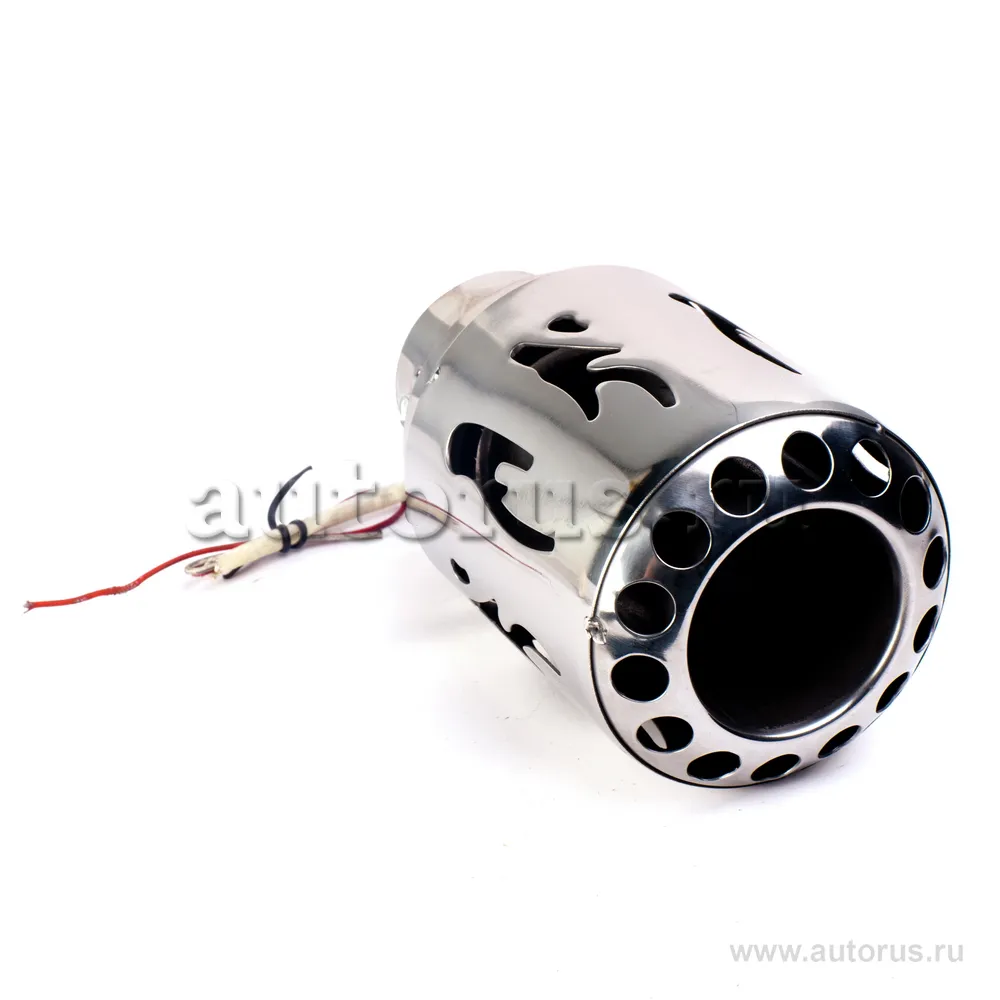Насадка на глушитель 63x180 мм подсветка Sports Design EE906