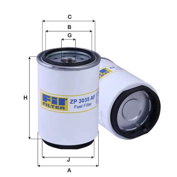 Фильтр топливный VOLVO Truck FIL FILTER ZP3035AF