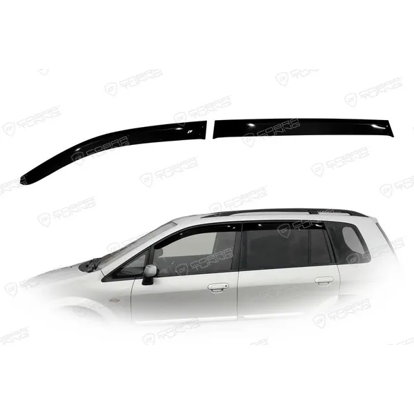 Дефлектора на окна Mazda Premacy 1999-2005EuroStandard деф.окон Cobra Tuning ME24299