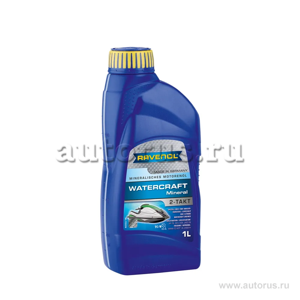 Моторное масло для 2-Такт RAVENOL Watercraft Mineral 2-Takt (1л) new 1153210-001 (4014835729414)