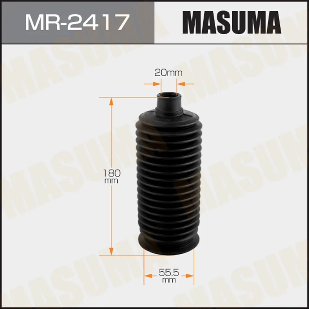 Пыльник рейки рулевой TOYOTA LAND CRUISER MASUMA MR-2417