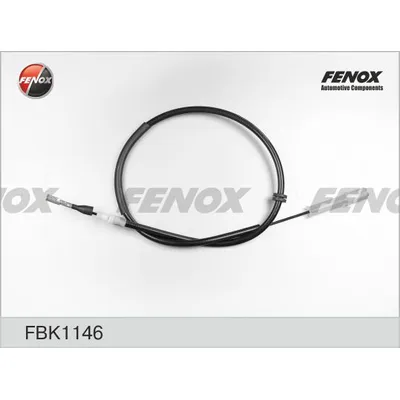 ТРОС СТОЯНОЧНОГО ТОРМОЗА MB Vito all 97 C двух сторон, диск. мех. 1167/900 FENOX FBK1146
