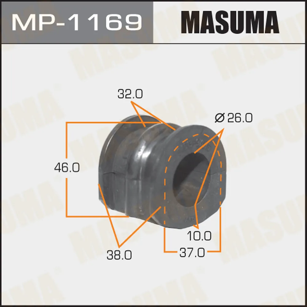 Втулка стабилизатора NISSAN PRESAGE MASUMA MP-1169