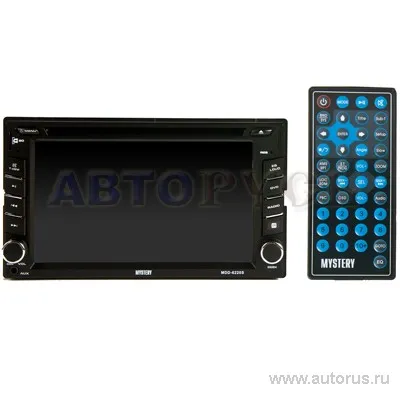 Проигрыватель DVD+монитор 6,2 MYSTERY MDD-6220S, 2DIN,TV