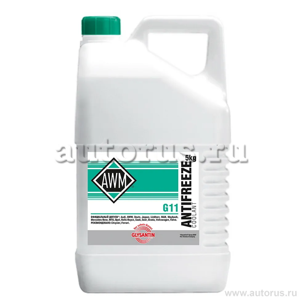Антифриз AWM Glysantin G 48 Ready Mix G11 готовый -48C 5 кг 430208002