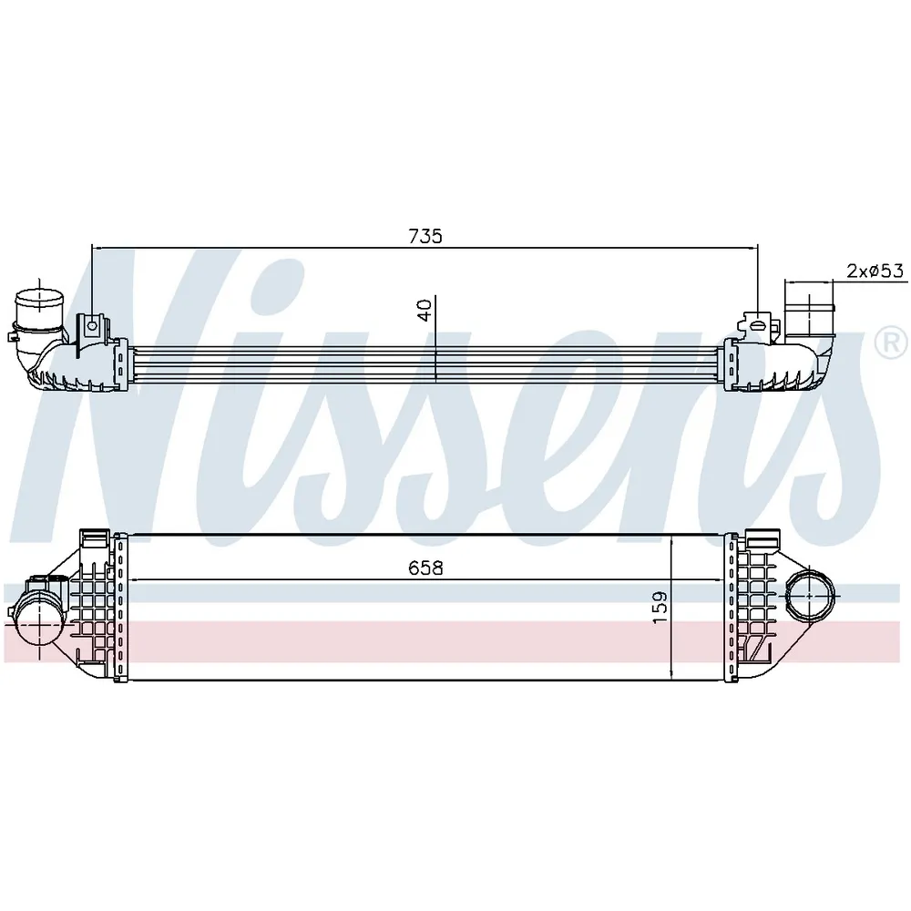 Интеркулер NISSENS 96473