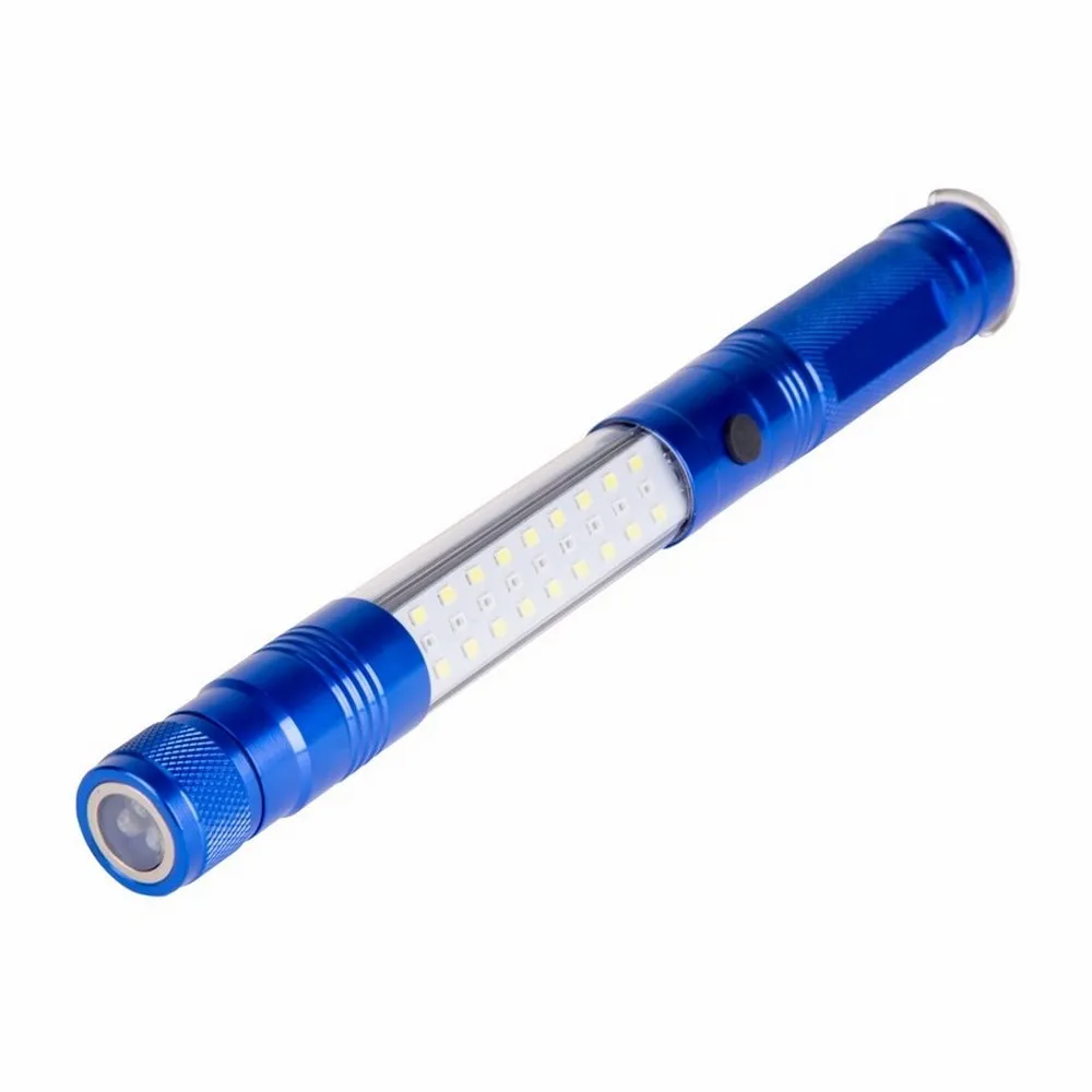 Фонарь телескопический с магнитом REXANT 75-0161