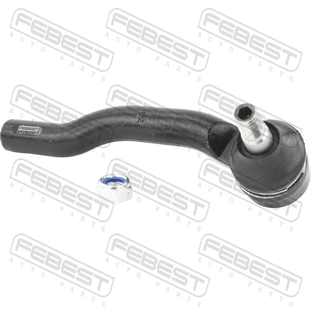 НАКОНЕЧНИК РУЛЕВОЙ ПРАВЫЙ FEBEST 1521-T19R