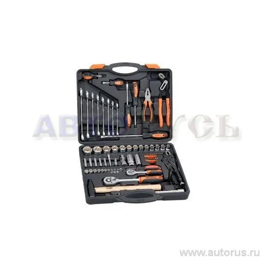 Набор инструмента 72пр. 1/2DR 1/4DR АвтоDело 39872