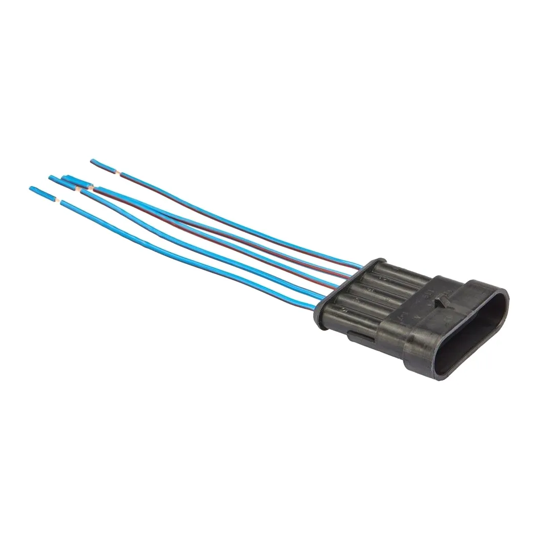 Разъем 282107-1 штыревой 5-ти контактный, жгута фо LECAR LECAR010200703