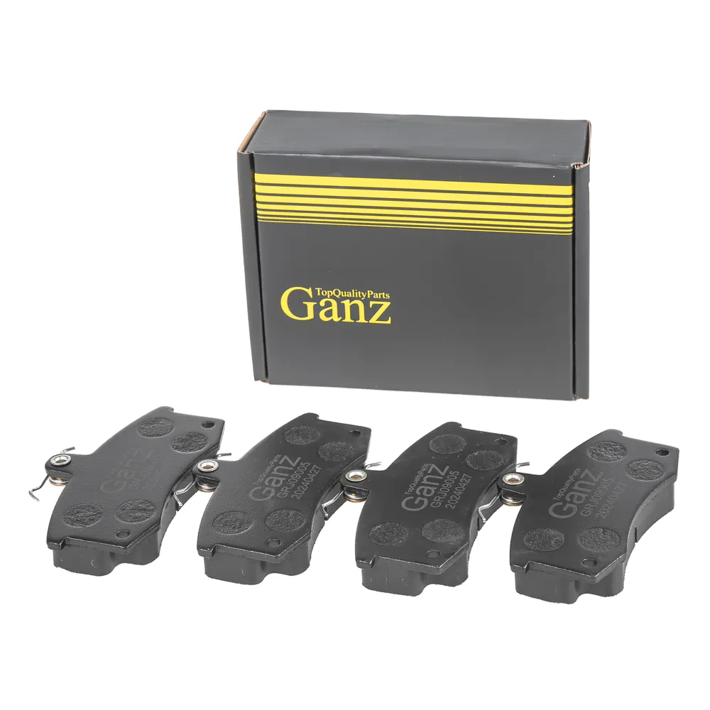 Колодки тормозные передние для ВАЗ 2110, 1118, 2170, 2190 GANZ GRJ09005