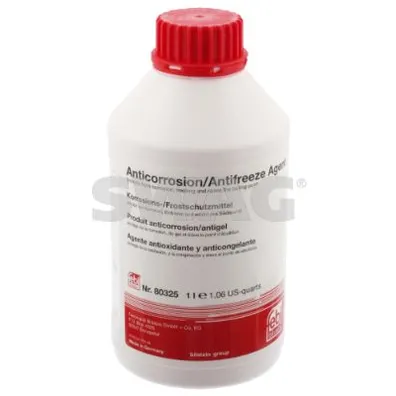 Антифриз SWAG SWAG Anticorrosion/ Antifreeze Agent G12 готовый -42C красный 1,5 л 99901381