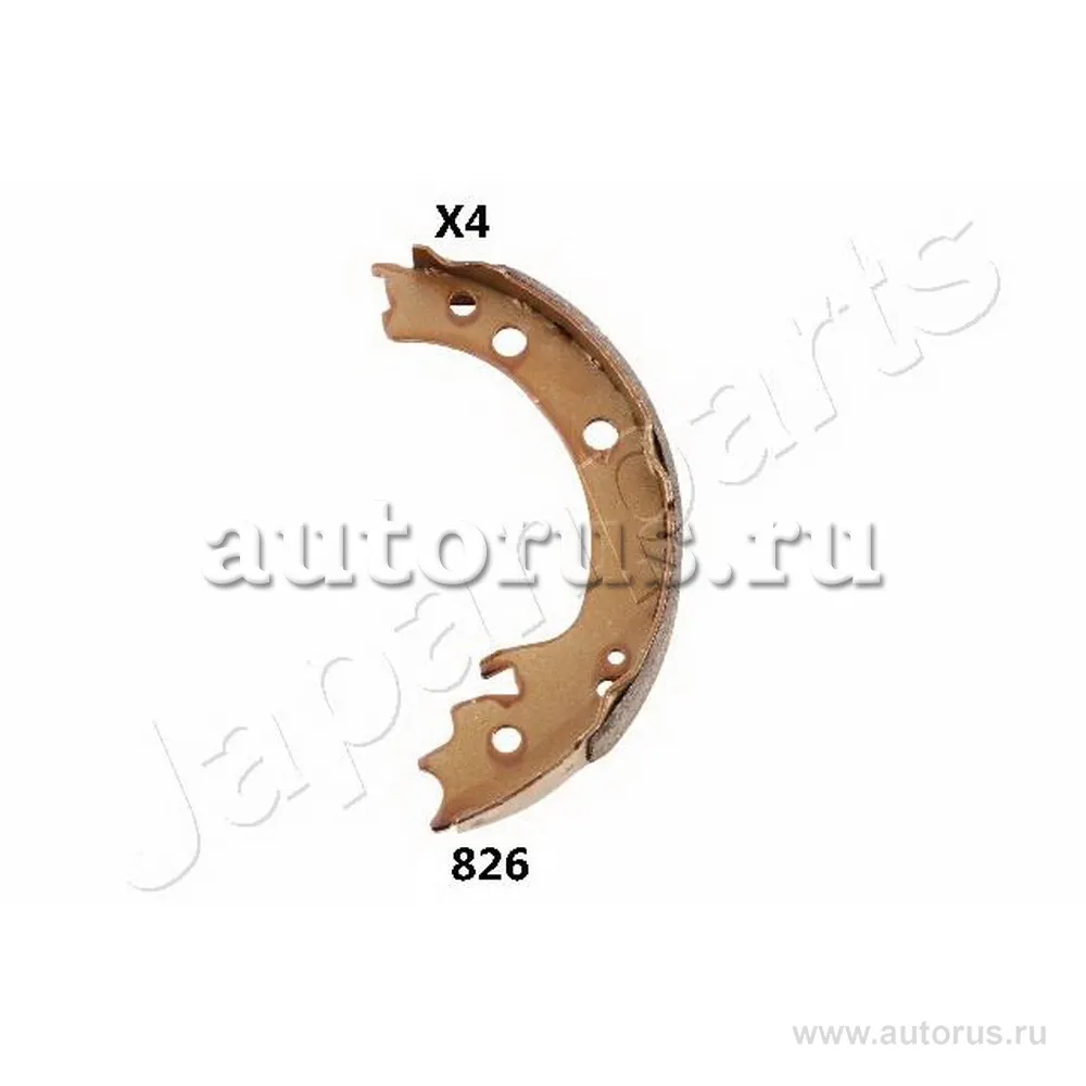 Колодки стояночного тормоза SUZUKI Grand Vitara II 05-> mot.2,4/3,2L JAPANPARTS GF-826AF